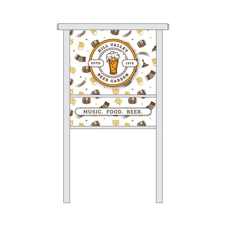 United Visual Products Sliding Door Indoor Enclosed Corkboard, 6, UV9026ACSH-GOLD-SURF UV9026ACSH-GOLD-SURF
